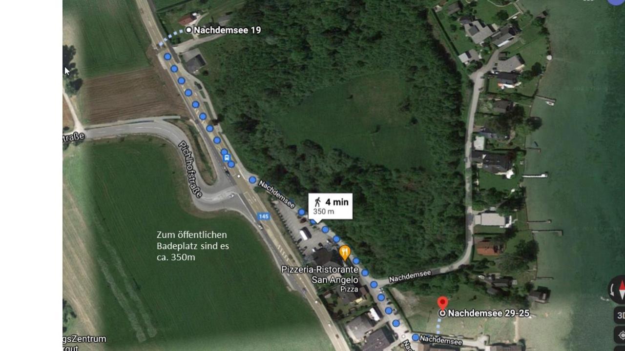 Ferienhaeuschen Am Traunsee Mit Tretboot Zur Freien Nutzung Am Badeplatz Altmünster Kültér fotó