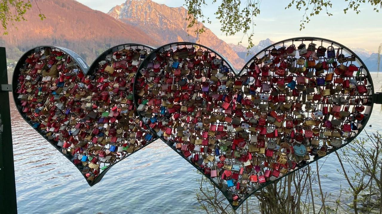 Ferienhaeuschen Am Traunsee Mit Tretboot Zur Freien Nutzung Am Badeplatz Altmünster Kültér fotó
